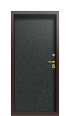 Дверь Termo Tobacco Черный гранит 1483 вид внутри