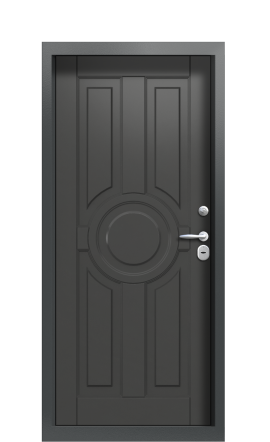 Дверь TermoWood Ral 7043 Grey matt 1379