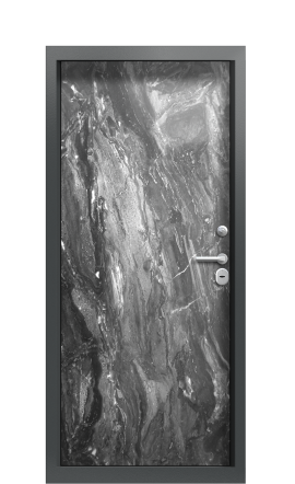Дверь TermoWood Vesuvio Темный мрамор (глянец) 1456