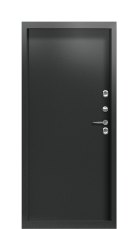 Дверь Termo Серебрянный Kale 2656 вид внутри