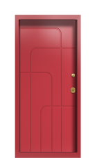 Дверь Termo Ral 3031 Ral 3031 1269 вид внутри