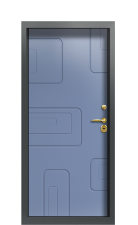 Дверь TermoWood Ral 7043 Ral 5014 1502