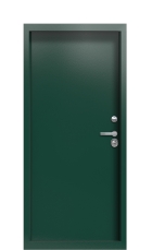 Дверь Termo Patina Ral 6005 510 вид внутри