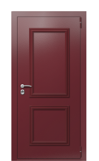 Дверь TermoPlus Ral 3005 Ледяной дождь 1376 вид снаружи