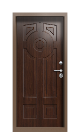 Дверь TermoPlus Ral 7009 Кофейное Дерево 504