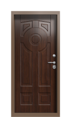 Дверь Termo Ral 7009 Кофейное Дерево 504 вид внутри