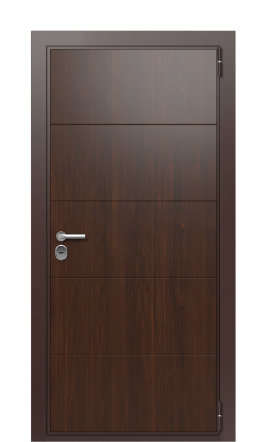 Дверь TermoWood Tobacco Орех американский 1157