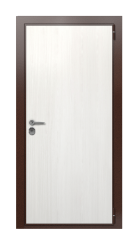 Дверь TermoWood Bronze Terma Classic Баварское дерево 2721 вид снаружи