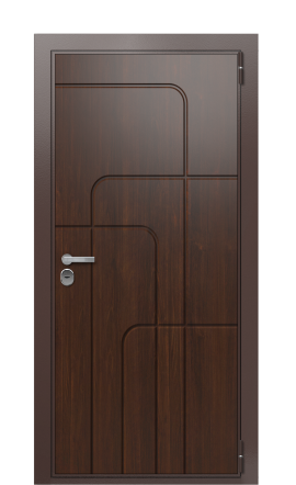 Дверь TermoWood Ral 8017 Кофейное дерево 1061