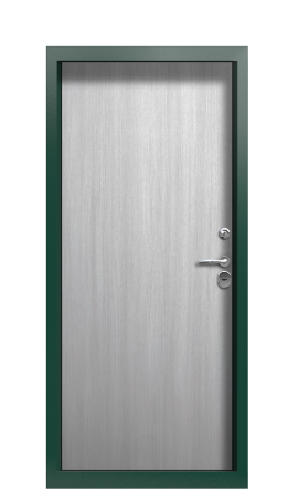 Дверь TermoWood Ral 6005 Тис мраморный 1479