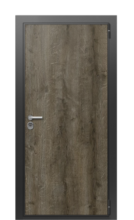 Входная дверь TermoWood Vesuvio Дуб антрацит 1358