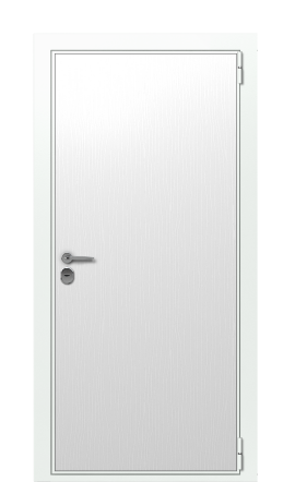 Дверь TermoWood Ral 9003 Terma Premium Ледяной Дождь 2640