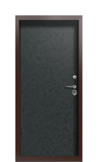 Дверь Termo Bronze Terma Premium Черный гранит 2639 вид внутри