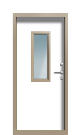 Дверь TermoWood Ral 1019 RAL 7002 1303