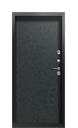 Дверь TermoPlus Ral 9005 Terma Premium Черный гранит 2685