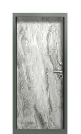 Дверь TermoWood Ral 9003 Белый мрамор 1357