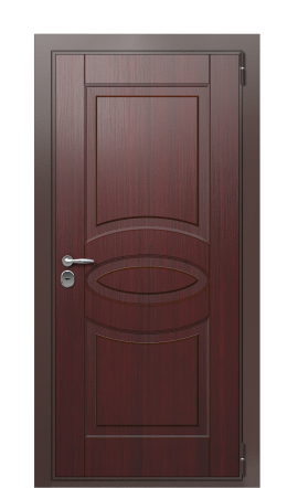 Дверь TermoWood Ral 8017 Джут белый 1487