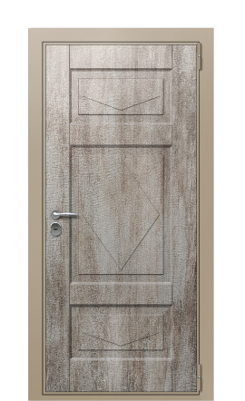 Дверь TermoWood Ral 1019 Джут 1067