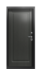 Дверь Termo Tobacco Графитовое дерево 1156 вид внутри