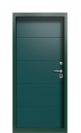 Дверь TermoWood Ral 6005 Темно-зеленое 1039