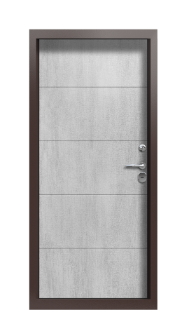 Дверь TermoWood Ral 8017 Джут белый 1487