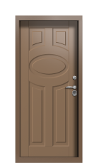 Дверь Termo Ral 8025 RAL 8025 1040 вид внутри