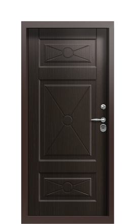 Дверь TermoWood Ral 8025 Венге 643