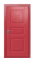 Дверь TermoWood Ral 3031 Ral 3031 1494 вид снаружи