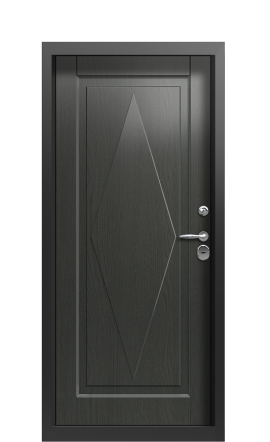 Дверь TermoWood Vesuvio Графитовое дерево 1187