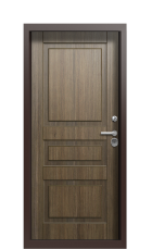 Дверь Termo Woodline палисандр tobacco вид внутри