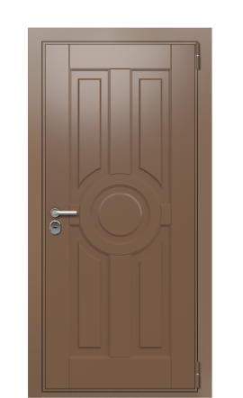 Дверь TermoWood Ral 8025 RAL 8025 1277