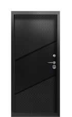 Дверь Termo Ral 9005 Collori Ral 9005 2578 вид внутри