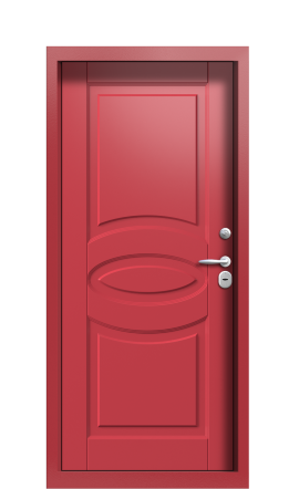 Дверь TermoWood Ral 3005 Грецкий орех 275