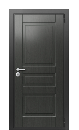 Дверь TermoWood Decoline premium графитовое дерево vesuvio pyramide