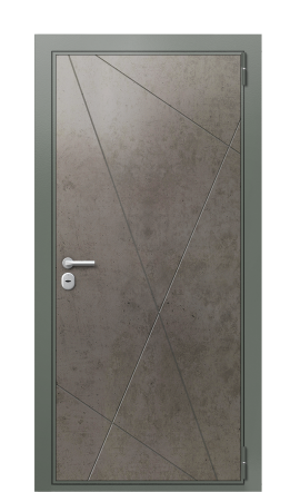 Дверь TermoWood Ral 7009 Белый мрамор 1042