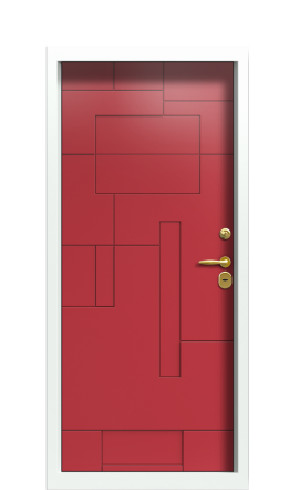 Дверь TermoWood Ral 9003 Ral 3031 1522