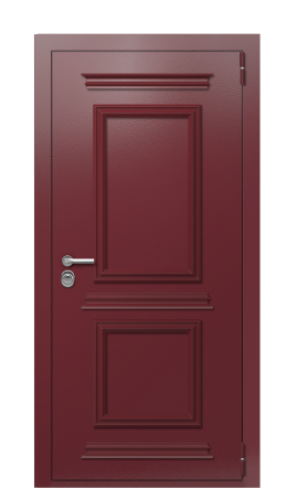 Дверь TermoPlus Ral 3005 Слоновая кость 130