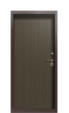 Дверь Termo Ral 1019 Орех Американский вид внутри