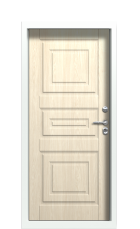 Дверь Termo Ral 3005 Ванильный дуб 190 вид внутри
