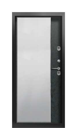 Дверь TermoWood Ral 9005 Terma Premium Черный гранит 2698