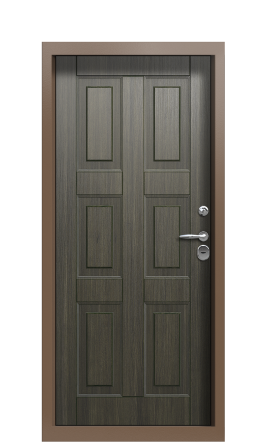 Дверь TermoPlus Ral 1019 Венге 223