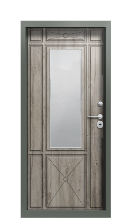 Дверь TermoWood Ral 7009 Арктическая береза 1399