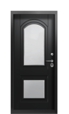 Дверь Termo Ral 9005 Collori Ral 9005 2539 вид внутри