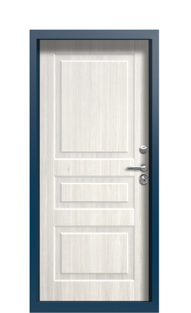 Входная дверь TermoPlus Del Mare Белая эмаль 1248