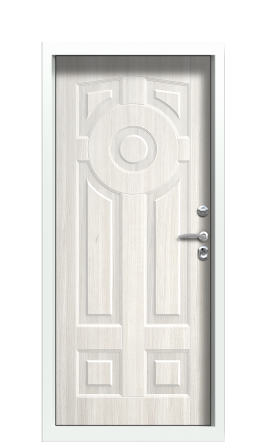 Дверь TermoPlus Ral 9003 Белая Эмаль 628