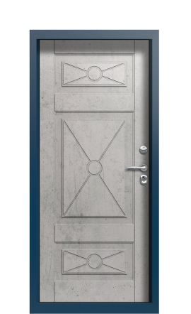 Дверь TermoPlus Del Mare Бетон светлый 454