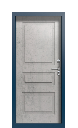 Дверь TermoPlus Del Mare Бетон светлый 455