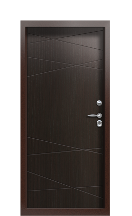 Входная дверь TermoPlus Ral 9003 Венге Бонобо 189