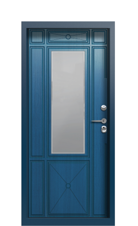 Дверь TermoWood Del Mare Темно-синяя 1294