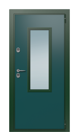 Дверь TermoWood Patina Collori Зеленое сукно 2694